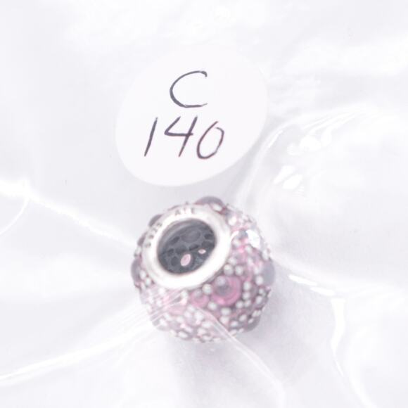 Authentic PANDORA Shimmering Droplets with Pink Zirconia - 791755PCZ - Picture 10 of 11